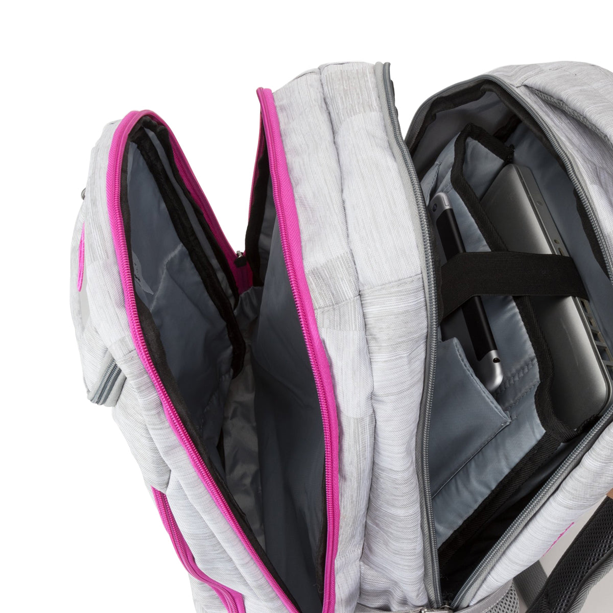 Blizzard- Pink - Side - Ogio Business Excelsior Laptop Backpack - Rucksack