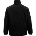 Black - Back - Portwest Mens Aran Full Zip Fleece Top