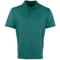 Bottle - Front - Premier Mens Coolchecker Pique Short Sleeve Polo T-Shirt