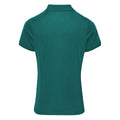 Bottle - Back - Premier Womens-Ladies Coolchecker Short Sleeve Pique Polo T-Shirt