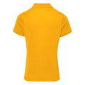 Sunflower - Back - Premier Womens-Ladies Coolchecker Short Sleeve Pique Polo T-Shirt
