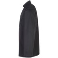 Black - Side - Premier Studded Front Long Sleeve Chefs Jacket - Chefswear