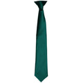 Steel - Back - Premier Colours Mens Satin Clip Tie