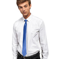 Royal - Front - Premier Colours Mens Satin Clip Tie