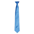 Teal - Front - Premier Colours Mens Satin Clip Tie