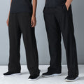 Navy - Close up - Finden & Hales Mens Track Sports Pants