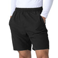 Black - Front - Finden & Hales Womens-Ladies Microfibre Sports Shorts
