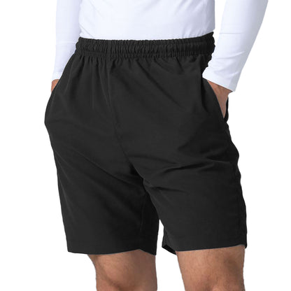 Black - Front - Finden & Hales Womens-Ladies Microfibre Sports Shorts