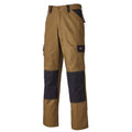 Khaki- Black - Front - Dickies Mens Everyday Durable Cargo Pocket Work Trousers