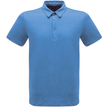 Royal Blue - Front - Regatta Classic Mens 65-35 Short Sleeve Polo Shirt