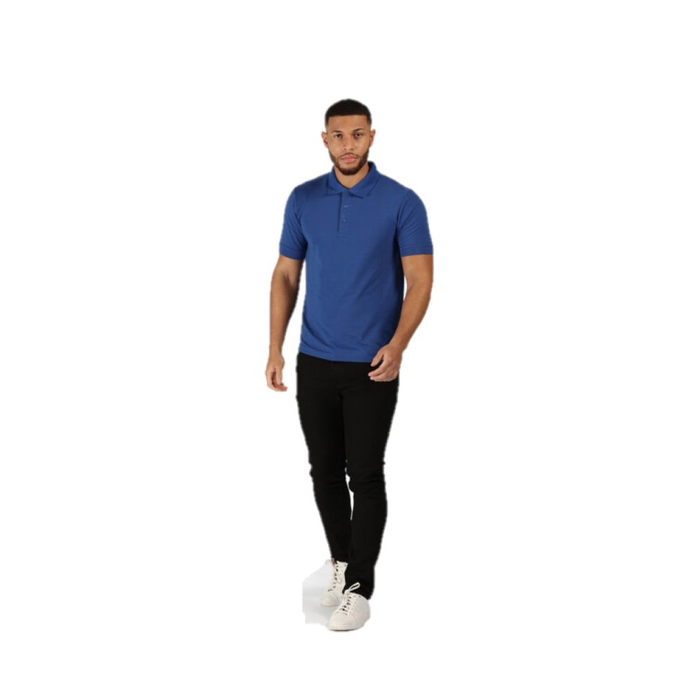 Royal Blue - Back - Regatta Classic Mens 65-35 Short Sleeve Polo Shirt