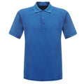 Oxford Blue - Front - Regatta Hardwear Mens Coolweave Short Sleeve Polo Shirt
