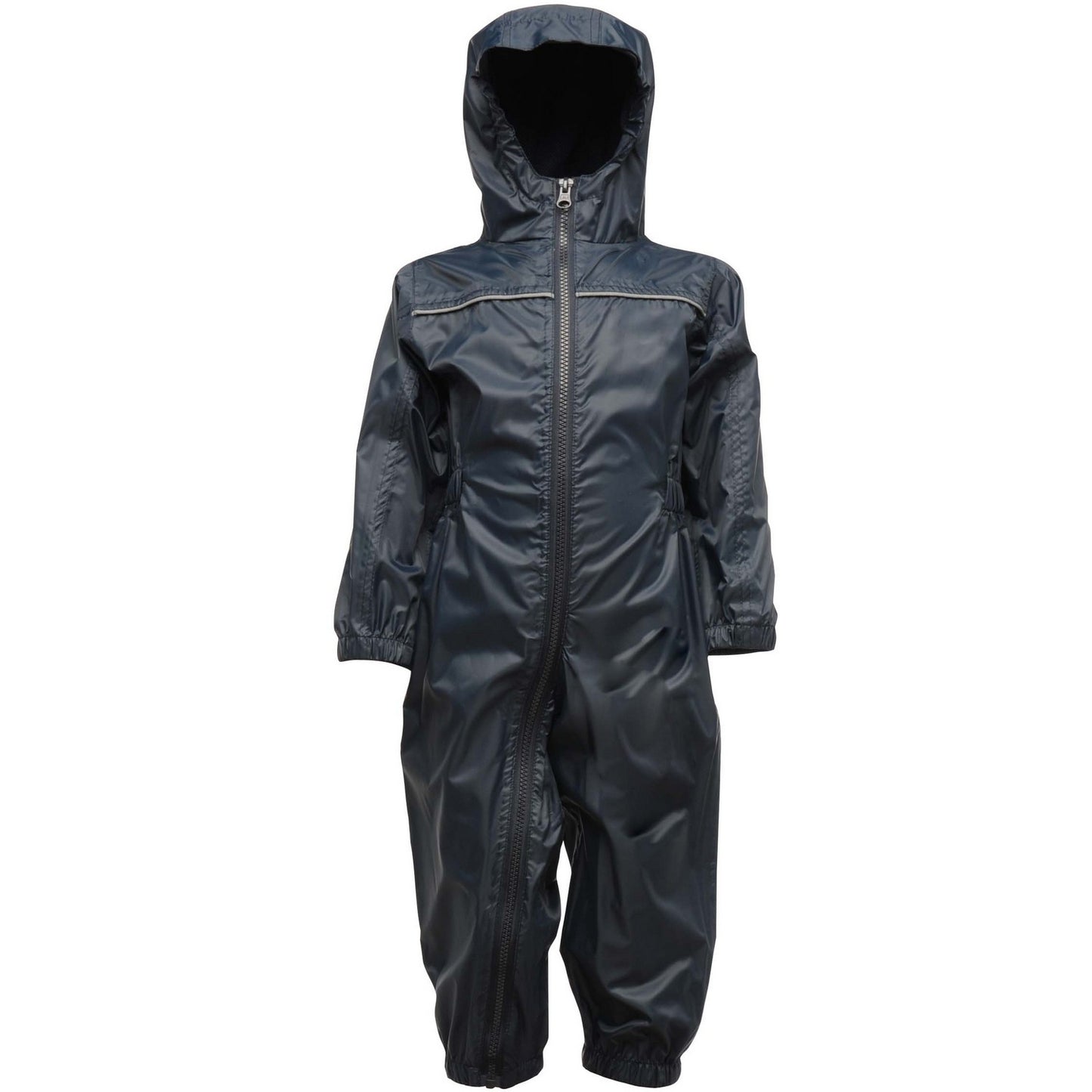 Navy - Front - Regatta Professional Junior Childrens-Kids Paddle Rainsuit