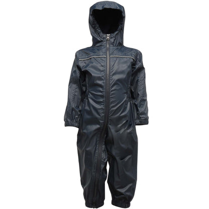 Navy - Front - Regatta Professional Junior Childrens-Kids Paddle Rainsuit