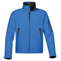 Electric Blue - Black - Front - Stormtech Mens Cruise Softshell Jacket