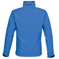 Electric Blue - Black - Back - Stormtech Mens Cruise Softshell Jacket