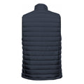 Navy- Charcoal - Back - Stormtech Mens Gravity Thermal Vest-Gilet