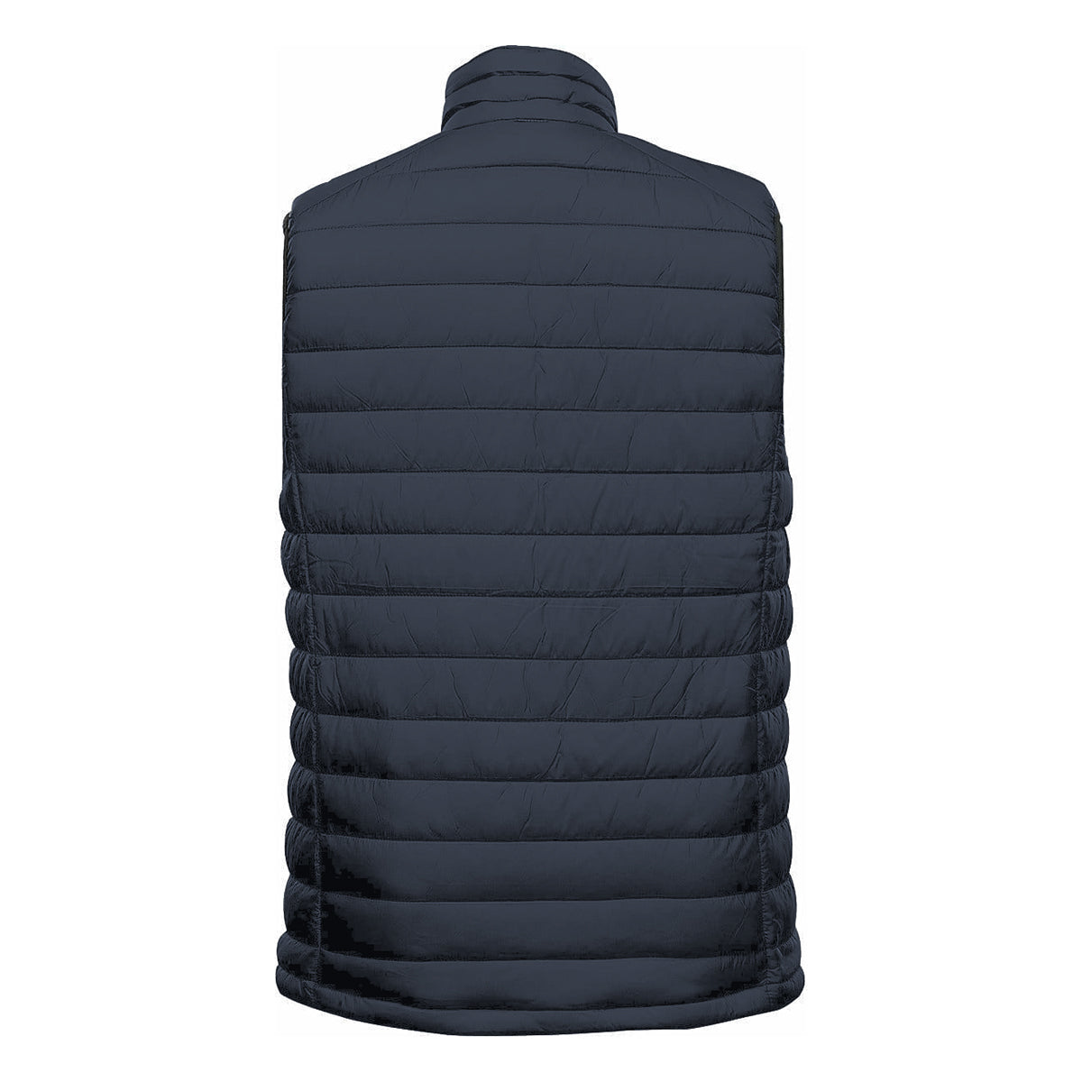 Navy- Charcoal - Back - Stormtech Mens Gravity Thermal Vest-Gilet