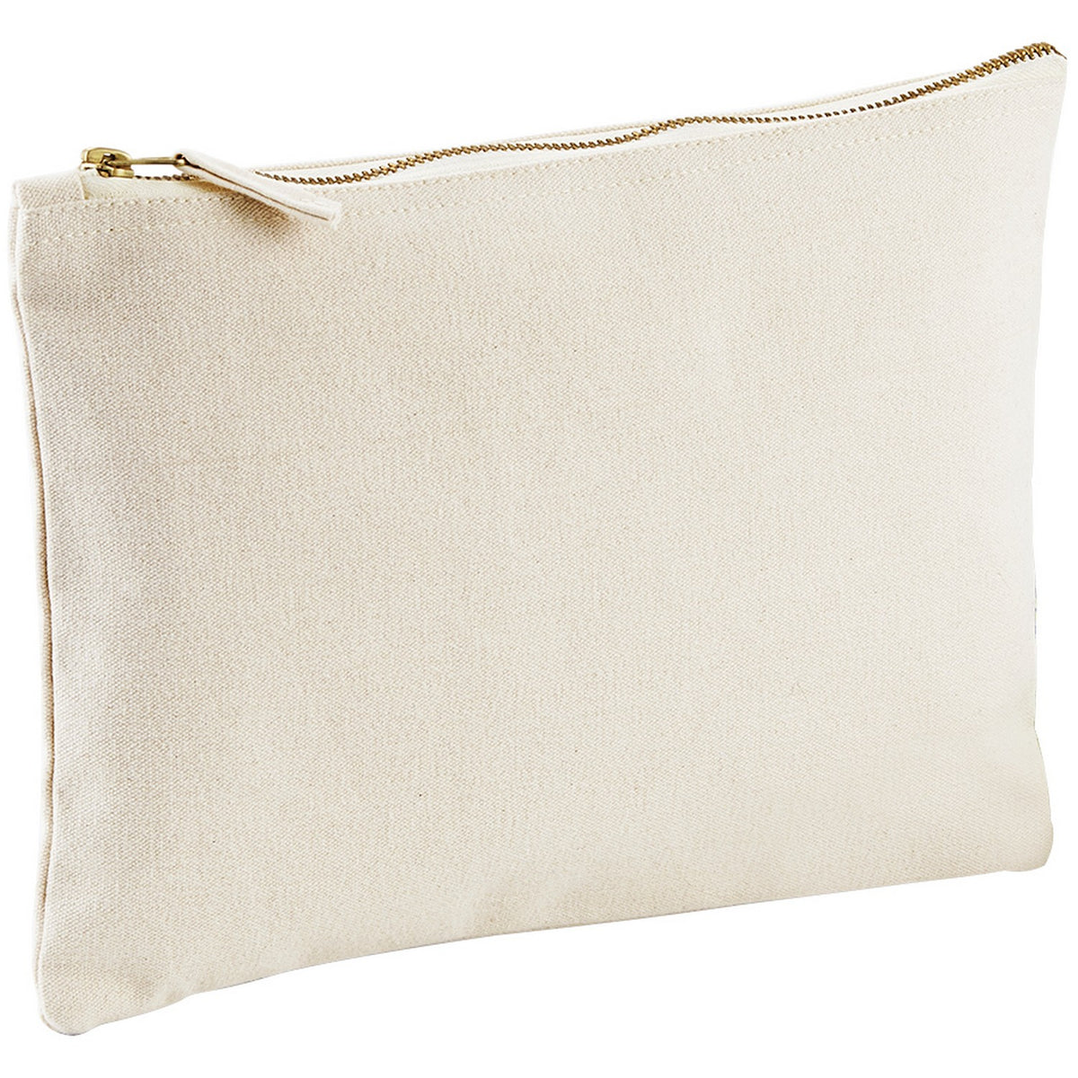 Natural - Front - Westford Mill Canvas Accessory Case