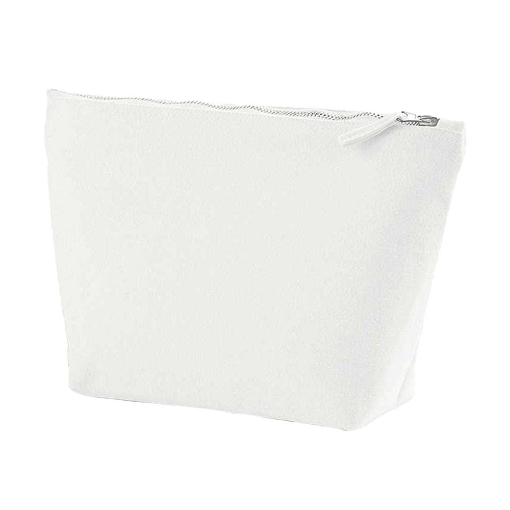 Off White - Back - Westford Mill Canvas Accessory Bag