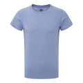 Blue Marl - Front - Russell Childrens Boys Short Sleeve HD T-Shirt
