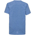 Blue Marl - Back - Russell Older Boys Short Sleeve HD T-Shirt