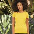 Sunflower - Back - Fruit Of The Loom Womens-Ladies Short Sleeve Lady-Fit Original T-Shirt