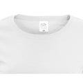 White - Side - Fruit Of The Loom Womens-Ladies Short Sleeve Lady-Fit Original T-Shirt