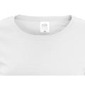 White - Side - Fruit of the Loom Womens-Ladies Lady Fit Short-Sleeved T-Shirt
