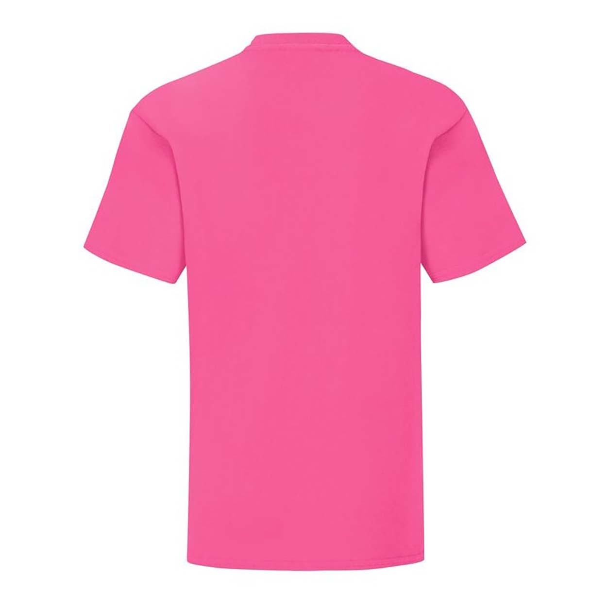 Fuchsia - Back - Fruit of the Loom Womens-Ladies Lady Fit Short-Sleeved T-Shirt