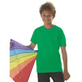 Kelly Green - Back - Fruit Of The Loom Childrens-Kids Original Short Sleeve T-Shirt