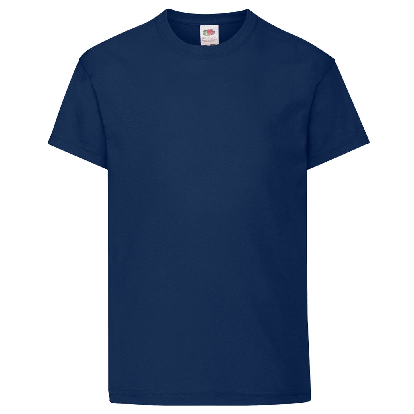 Light Graphite - Side - Fruit Of The Loom Childrens-Kids Original Short Sleeve T-Shirt