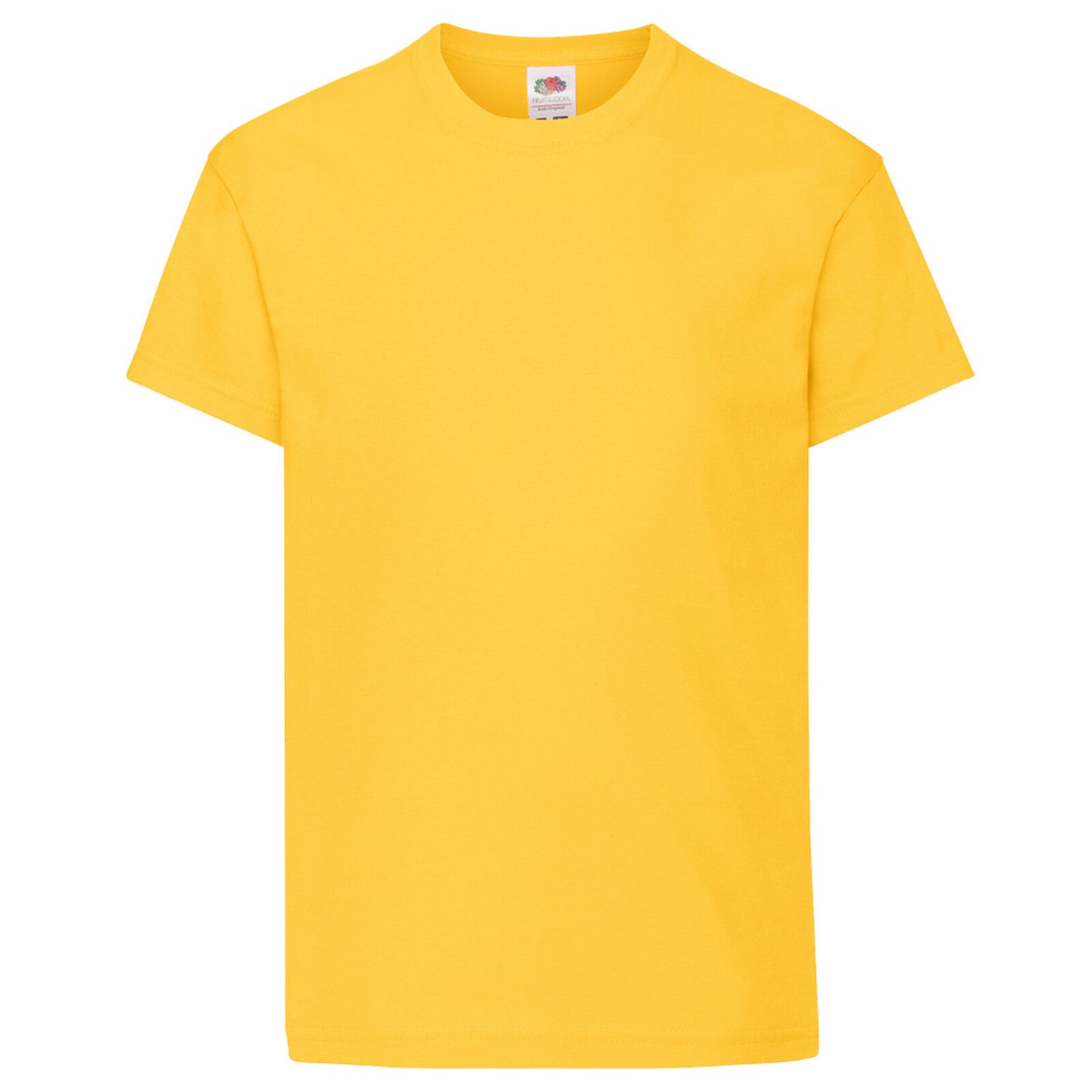 Sunflower - Front - Fruit Of The Loom Childrens-Kids Original Short Sleeve T-Shirt