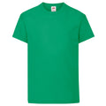 Kelly Green - Front - Fruit Of The Loom Childrens-Kids Original Short Sleeve T-Shirt