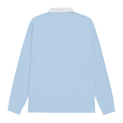 Bottle Green - Pack Shot - Front Row Mens Long Sleeve Sports Rugby Shirt