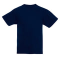 Deep Navy - Back - Fruit Of The Loom Childrens-Teens Original Short Sleeve T-Shirt