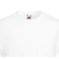 White - Back - Fruit Of The Loom Childrens-Teens Original Short Sleeve T-Shirt