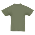 Classic Olive - Back - Fruit Of The Loom Childrens-Teens Original Short Sleeve T-Shirt