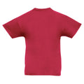Brick Red - Back - Fruit Of The Loom Childrens-Teens Original Short Sleeve T-Shirt