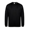 Black - Front - Skinnifit Mens Drop Shoulder Slogan Top