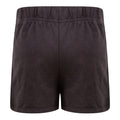 Black- Black - Back - Skinni Minni Childrens-Kids Retro Sports Shorts