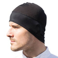 Black - Back - Spiro Mens Winter Cycling Hat-Cap