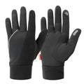 Black - Front - Spiro Adults Unisex Elite Running Gloves