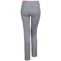 Sport Grey Marl - Hot Coral - Back - Spiro Womens-Ladies Fitness Trousers-Bottoms