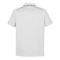 White - Black - Back - Stormtech Mens H2X Inertia Performance Polo Shirt