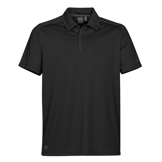 Black - Graphite - Front - Stormtech Mens H2X Inertia Performance Polo Shirt