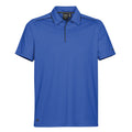 Royal - Black - Front - Stormtech Mens H2X Inertia Performance Polo Shirt