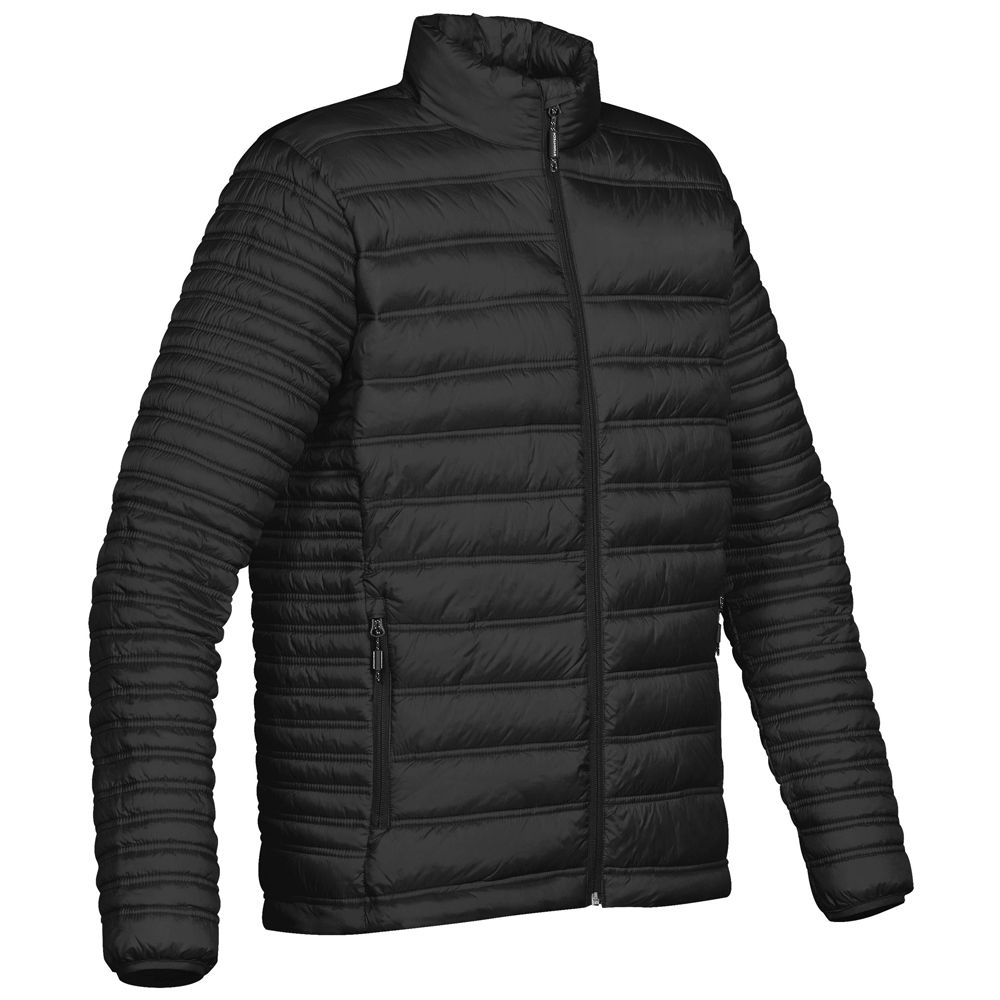 Black - Side - Stormtech Mens Basecamp Thermal Quilted Jacket