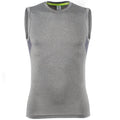 Grey Marl - Grey - Front - Tombo Teamsport Mens Sleeveless Fitness T-Shirt-Vest Top
