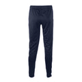 Navy - Back - Tombo Teamsport Mens Slim Leg Training Pants-Trousers